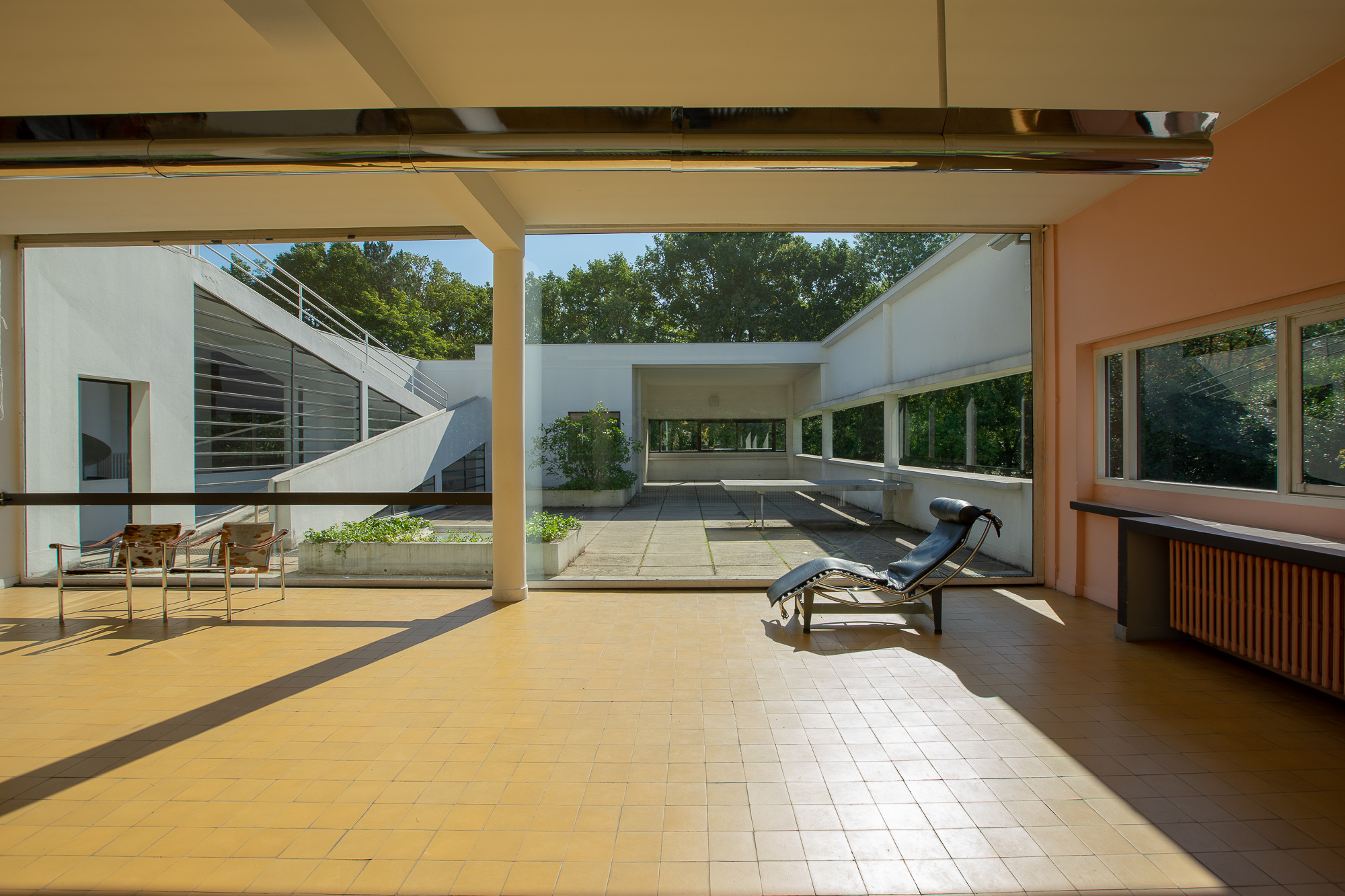 Villa Savoye – intérieurs